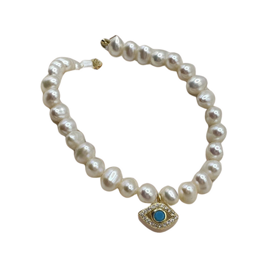 Pearl Bracelet Charm