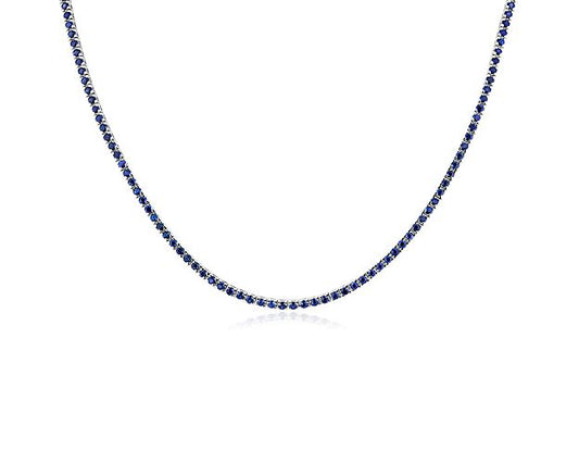 Zaphire Tennis Necklace