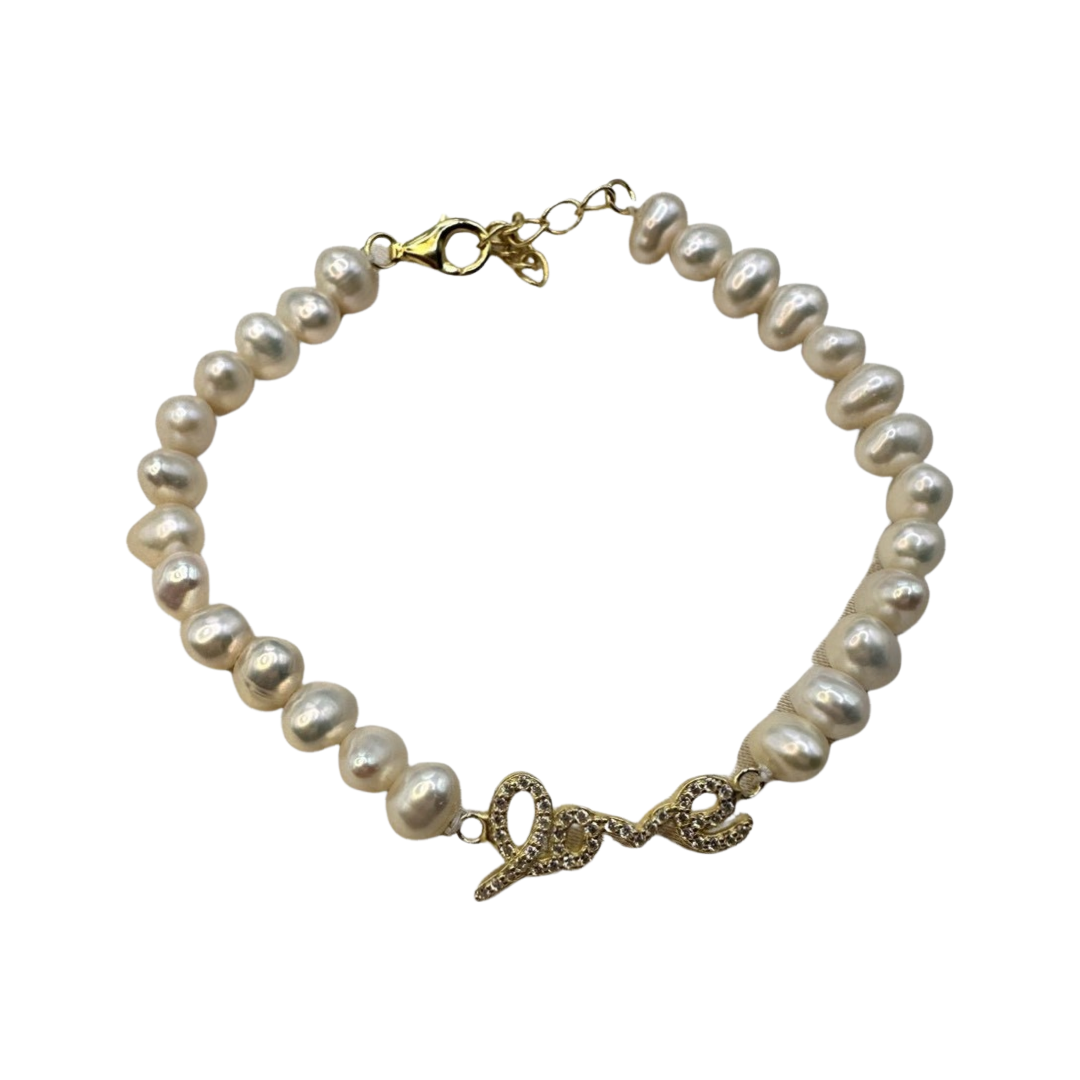 Pearl Bracelet Charm