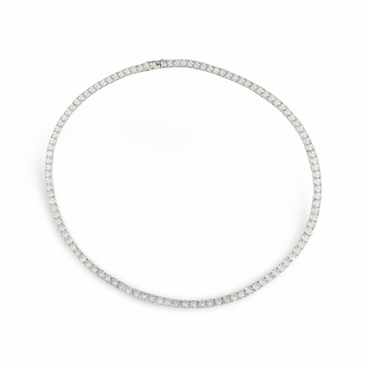 Silver Tennis Bracelet