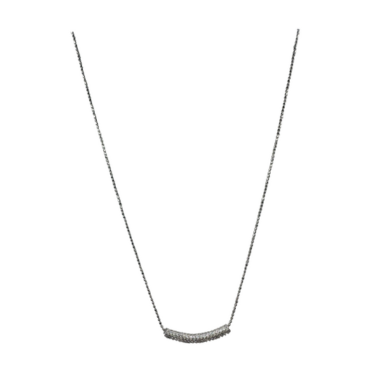Noodle Pave Necklace