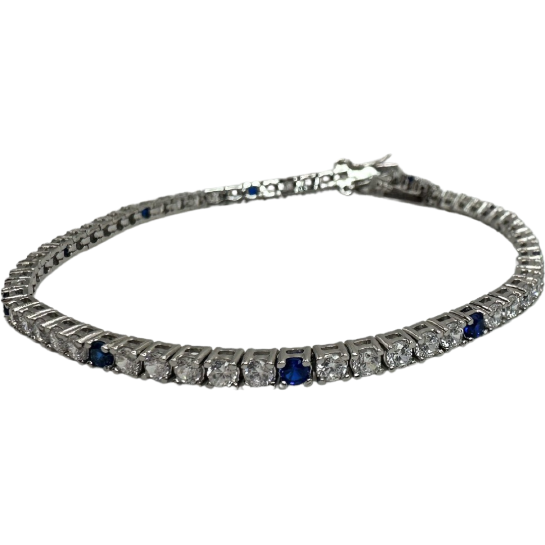 Mens Multi  Tennis Bracelet