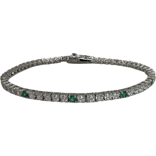 Mens Multi  Tennis Bracelet
